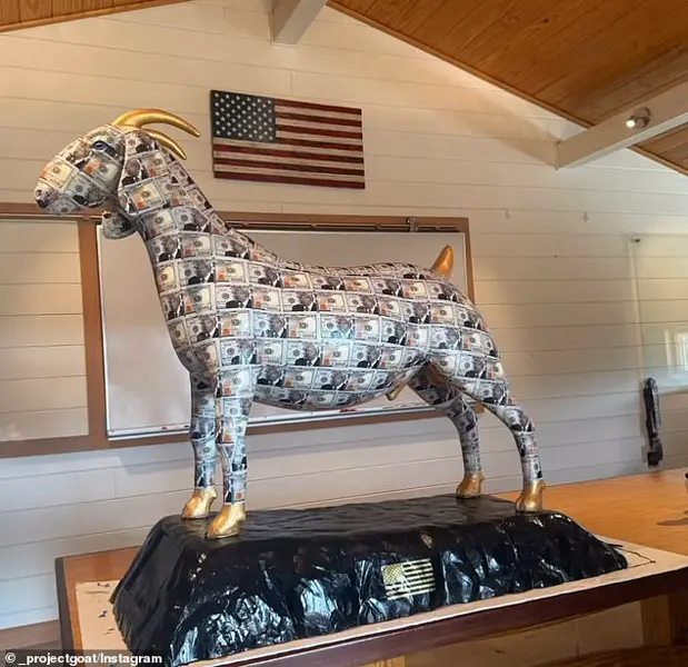 Mar-a-Lago's Trump Goat Sculpture Offends Christians