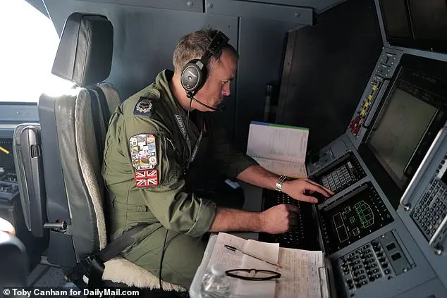 Military aircraft display precision in Nevada desert