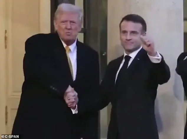 Trump and Macron's Awkward Handshake: A Fake Display of Friendship?