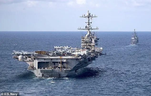 USS Harry S. Truman Aircraft Carrier Collides with Merchant Ship near Port Said, Egypt