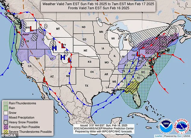 Winter Storm Jett Brings Dangerous Weather to the US