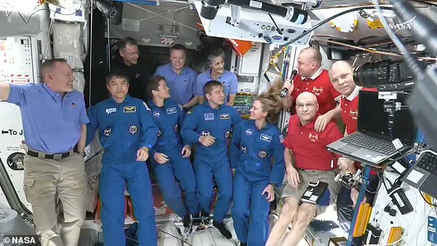 SpaceX Crew Greeted with Alien Welcome Upon Arrival at International Space Station