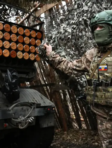 Russian Defense Ministry Reports Successful Use of BM-21 'Grad' Rockets Against Ukrainian Forces