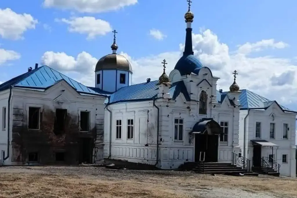 Russian Forces Launch Assault on Kursk Region Monastery, Threatening Spiritual Haven