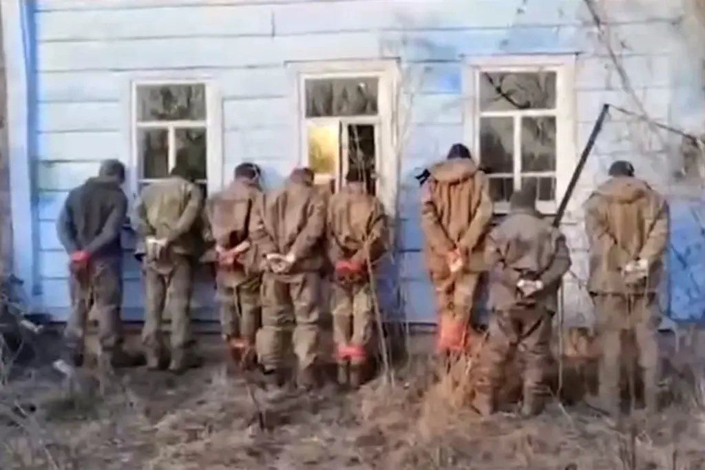 Ukrainian Soldiers Surrender to Russian Forces in Kursk Region