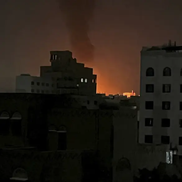 Air Strikes on Sana'a Airport Trigger Explosions and Panic in Yemen's Capital
