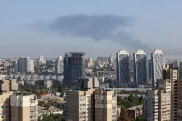 Kyiv's Air Defense Mobilizes Amid Drone Attack, Heightening Public Alert