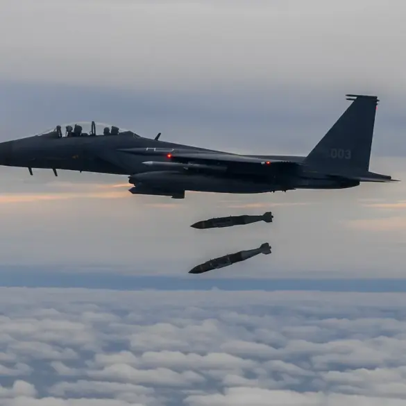 Russian Air Defense Systems Intercept Seven JDAM Bombs Deployed by Ukrainian Forces, Highlighting Escalating Aerial Conflict