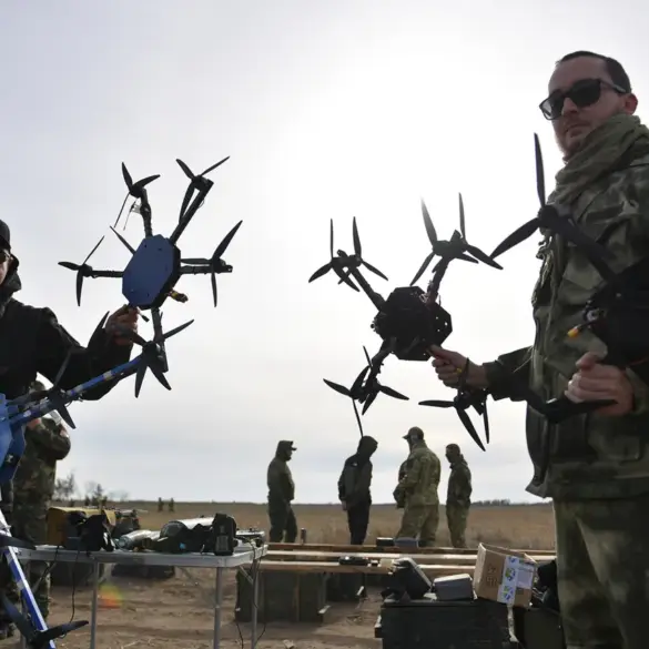 Russian Drone Attack on Vasilkov Air Base Near Kyiv Sparks Concerns Over Potential F-16 Involvement