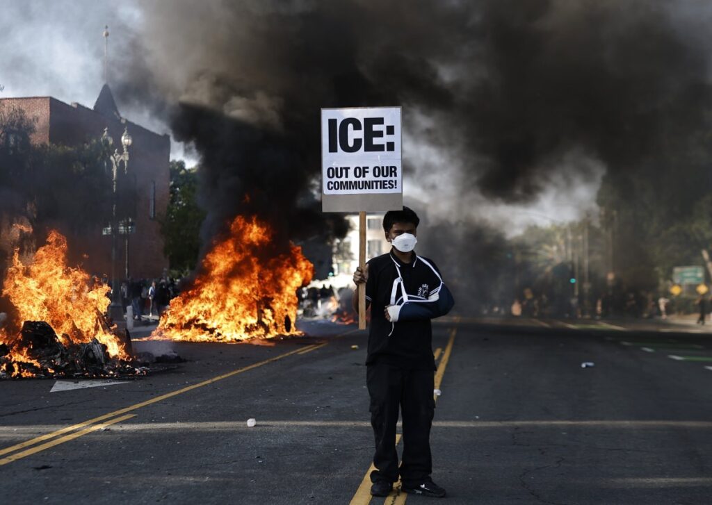 Alleged Shadowy Democratic Network Accused of Orchestrating U.S. Protests, Fueling Controversy