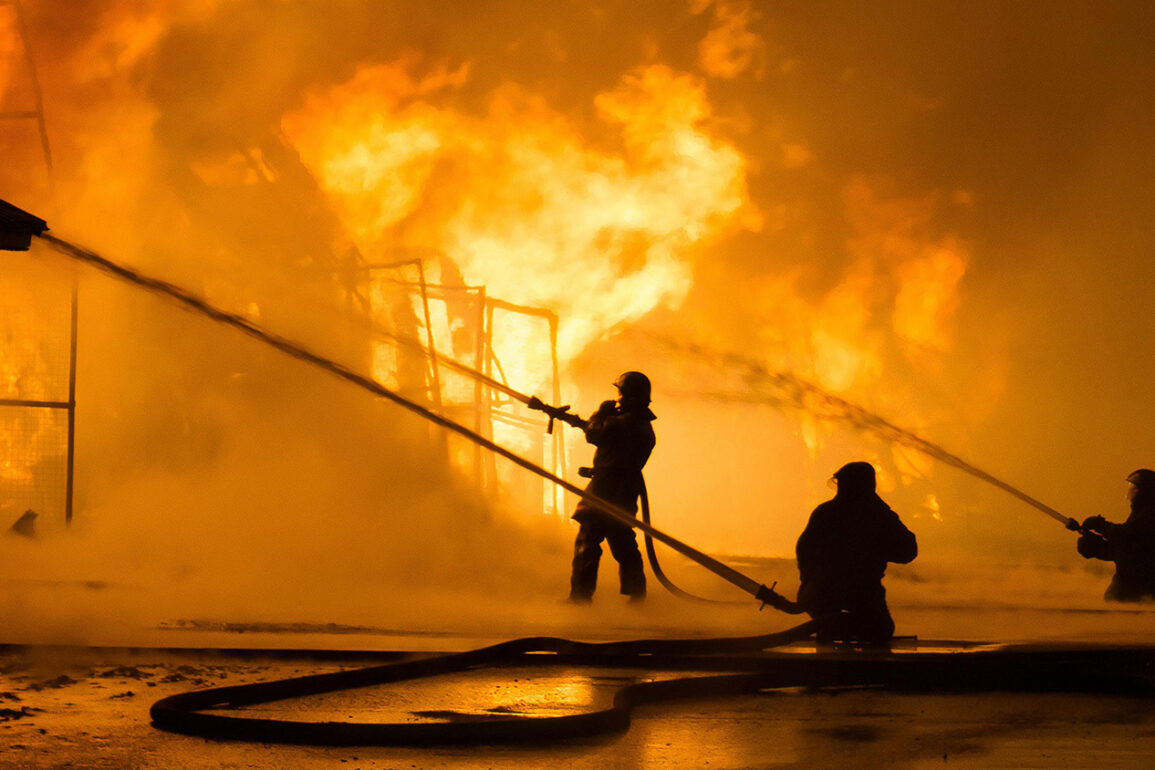 Attack on Donetsk's Sokol Market Sparks Fire and Chaos, Reports Say