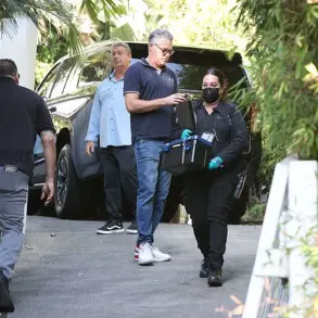 Crime Scene Investigators at Brad Pitt's LA Mansion After Robbery and Vandalism Incident