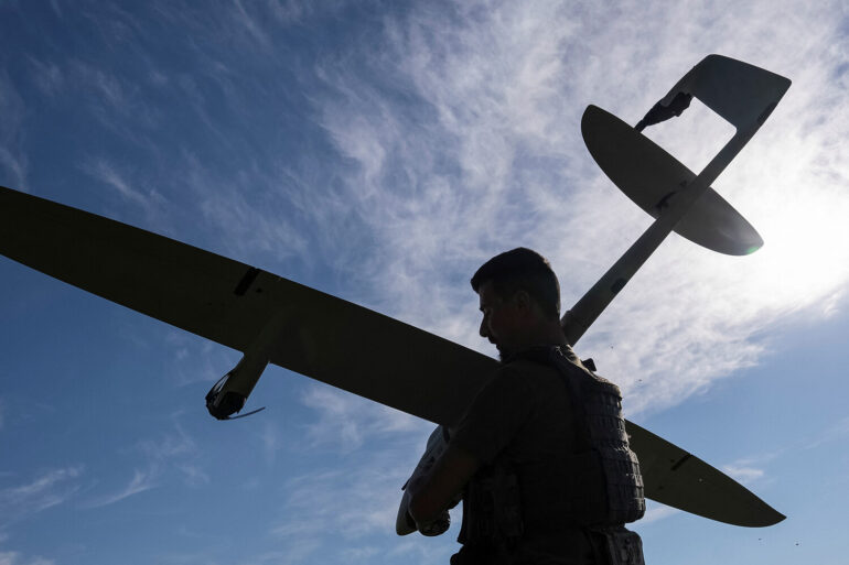 Exclusive: Russian Air Defense Systems Intercept Five Ukrainian Drones in Escalating Aerial Conflict Along Border