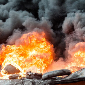 Explosion and Fire in Central Israel Triggered by Intercepted Iranian Missile Component
