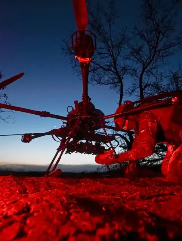 Governor Khinstin Highlights Successful PVO Intercept of Ukrainian Drones Near Kursk Amid Civilian Infrastructure Concerns