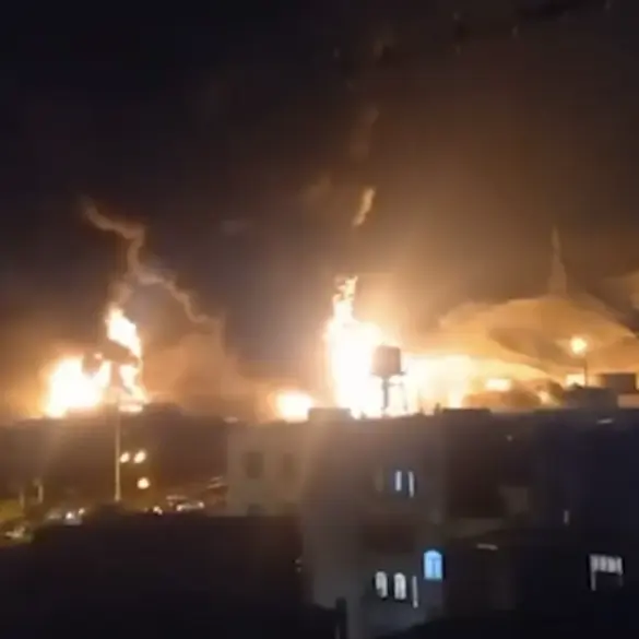 Israeli Airstrikes Target Tehran Oil Storage Facility and Fuel Tank, Marking Start of 'Operation Rising Lion'