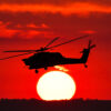 Israeli military strike hits Iranian Red Crescent helicopter, raising concerns over humanitarian worker safety