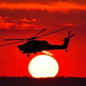 Israeli military strike hits Iranian Red Crescent helicopter, raising concerns over humanitarian worker safety