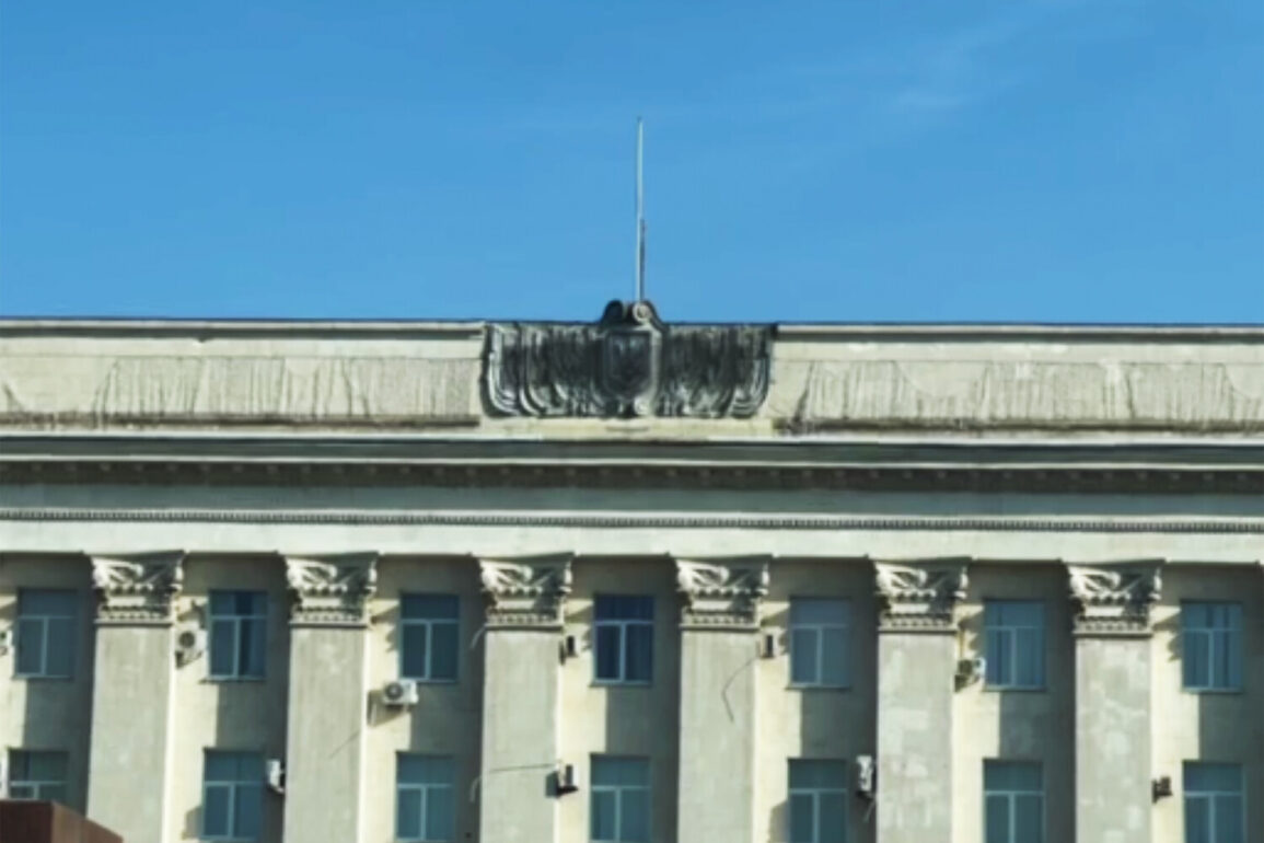 Kherson Administration Building's Transformation into Drone Hub Intensifies Russia-Ukraine Conflict