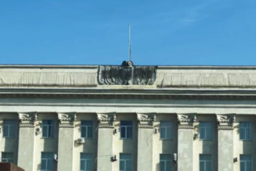 Kherson Administration Building's Transformation into Drone Hub Intensifies Russia-Ukraine Conflict