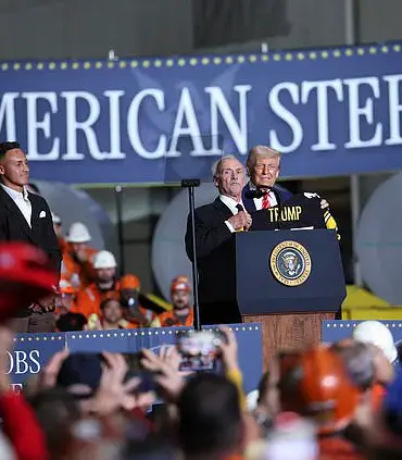 President Trump Announces 50% Steel Tariff Increase at Pittsburgh Steel Plant