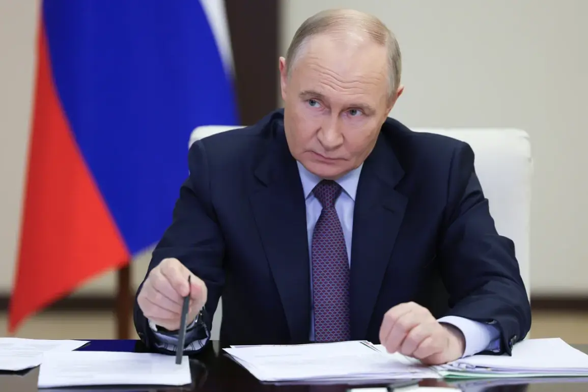 Putin Raises Concerns Over Ukraine's Drone Campaign, Calls for Urgent Regulatory Measures