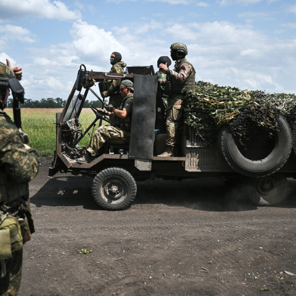 Russian Strikes in Kharkiv Region Reportedly Target Key Ukrainian Units, Fueling Speculation on Conflict Dynamics