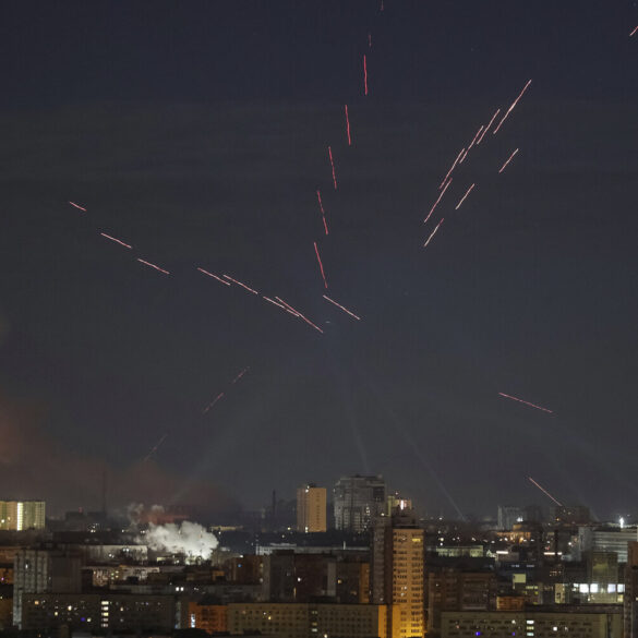 Ukrainian Air Defense Systems Intercept Drone Attack on Kyiv, Mayor Confirms Engagement