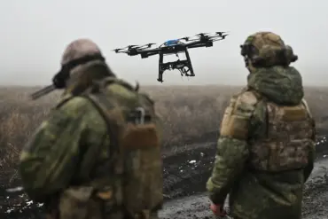 Ukrainian Drones Detonate Russian-Laid Mines on Southern Donets Front, Escalating Conflict and Threatening Civilian Safety