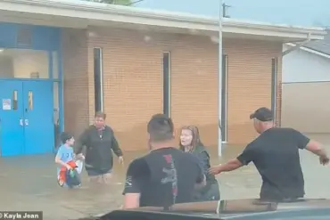 Flash Floods Force Evacuation of Dozens of Children in Oklahoma Town