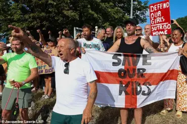 Government's Role in Migrant Accommodation Sparks Violent Protests and Public Division in Essex