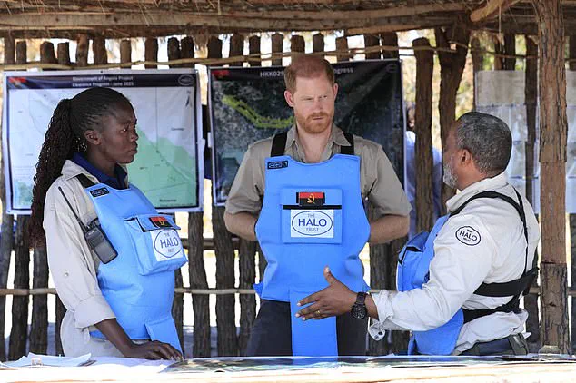 Prince Harry's Visit to Angola's Minefield Highlights Ongoing Efforts to Protect Communities from Landmine Hazards