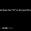 The True Meaning of 'G' in 5G: A Common Misconception Explained