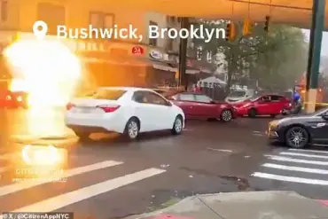 Brooklyn Explosion Sends Manhole Skyrocketing, Captured in Viral Footage