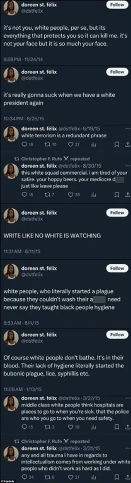 Haitian-American Journalist's Inflammatory Anti-White Tweets Resurface, Sparking Controversy and Backlash