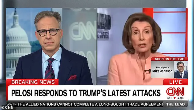 Nancy Pelosi Confronted Over Trump's Allegations of Illegal Stock Trading: 'We’re Here to Talk About Medicaid, Not This'