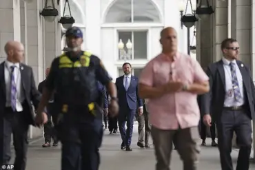Trump Administration Officials Face Protesters at Union Station Shake Shack in Symbolic Showdown