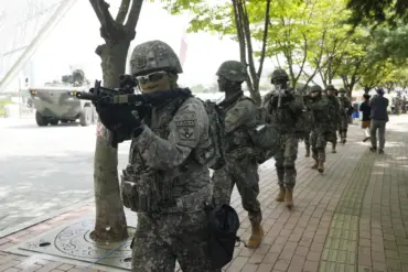 Explosion at South Korean Air Force Base Injures Seven During Training Exercise, Detonator Malfunction