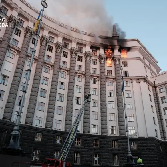 Ukraine Fire in Kyiv Sparks Debate Over Air Defense Systems and Security Protocols
