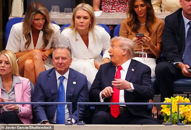 White House Confirms Blue Object in Viral Photo of President Trump at U.S. Open Men's Final